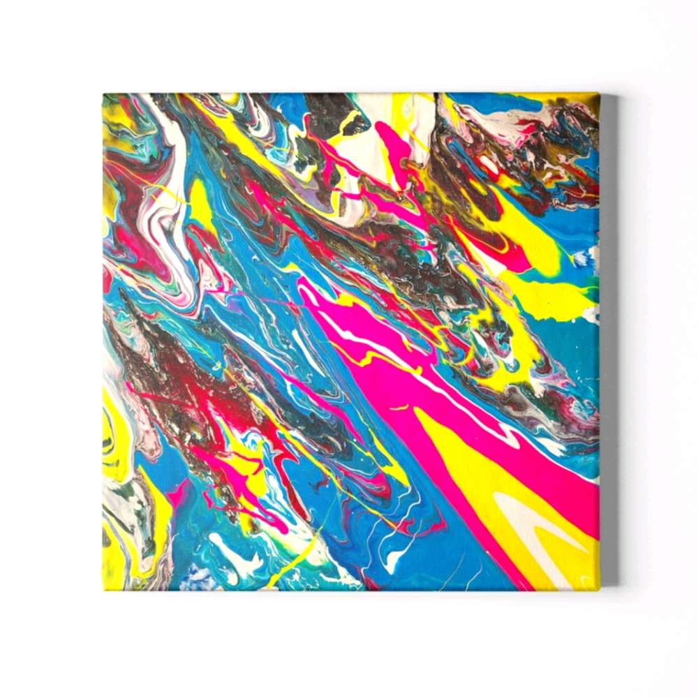 Canvas Abstract Art - Retrograde '21